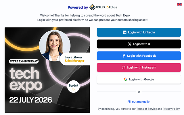 Social-Sharing-Posts mit einem Klick