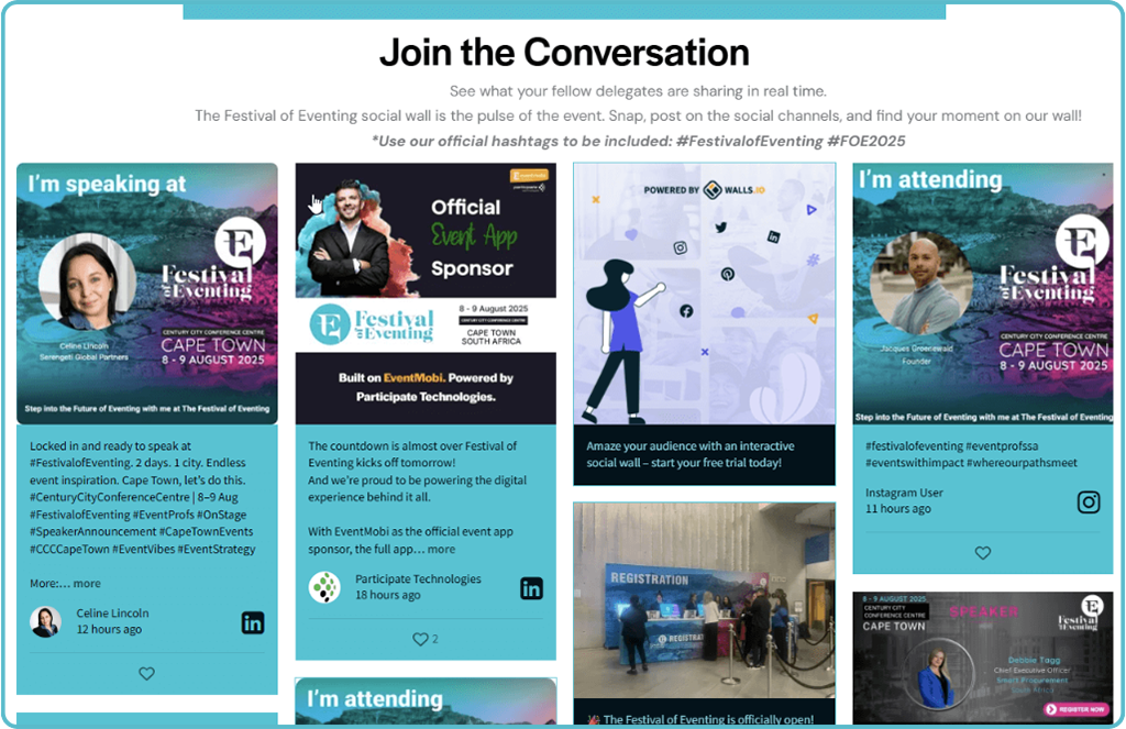 Walls.io social wall